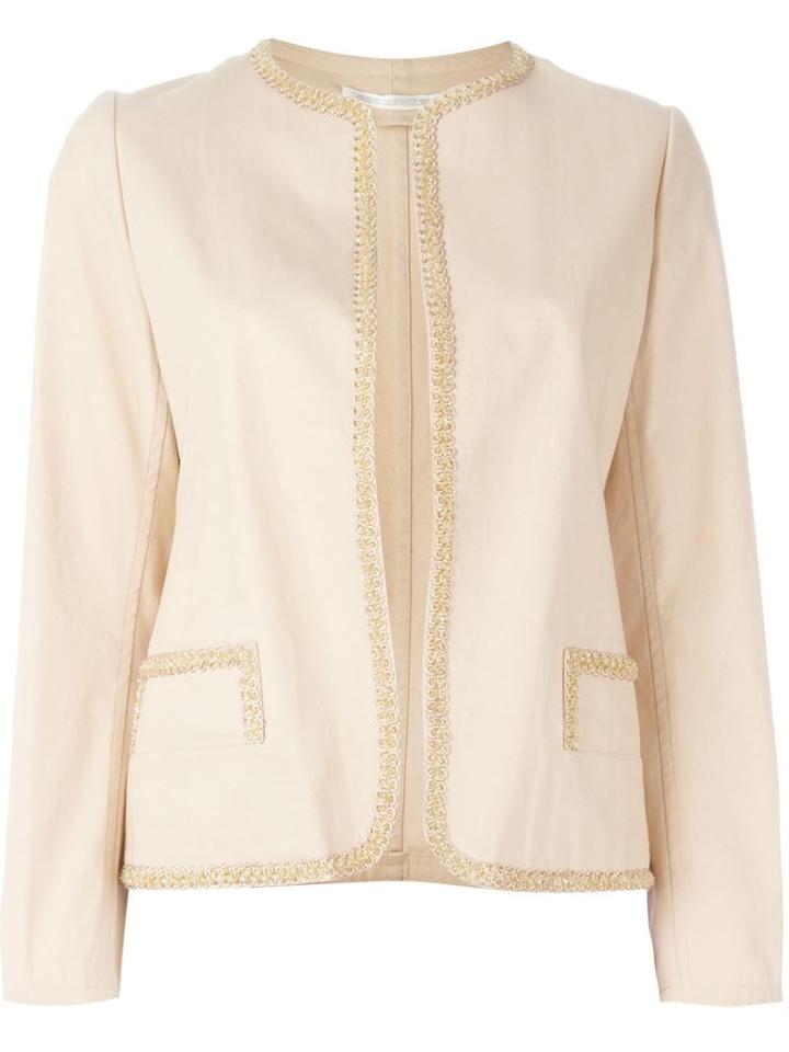 Yohji Yamamoto Vintage Embroidered Open Front Jacket