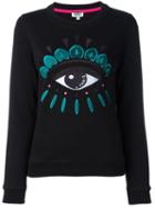 Kenzo Eye Sweatshirt, Women's, Size: Small, Black, Cotton