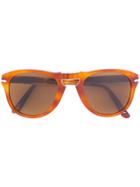 Persol Round Frame Sunglasses - Yellow & Orange