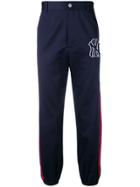 Gucci Ny Yankees Tailored Track Trousers - Blue
