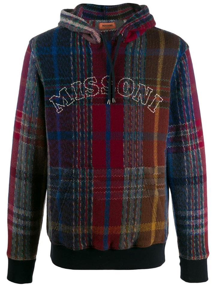 Missoni Kangaroo Pocket Hoodie - Blue