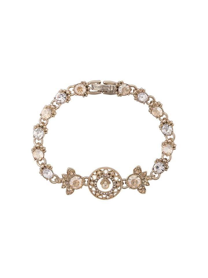 Marchesa Notte Crystal Embellished Bracelet - Metallic