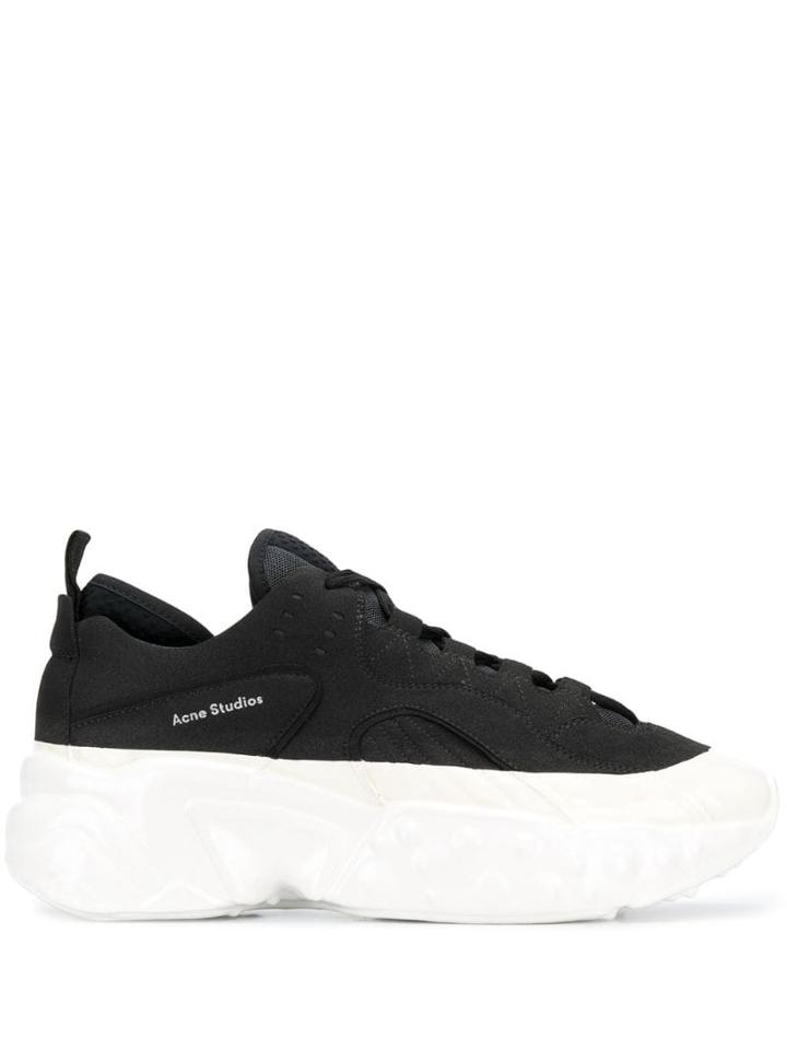 Acne Studios Rockaway Dip Sneakers - Black