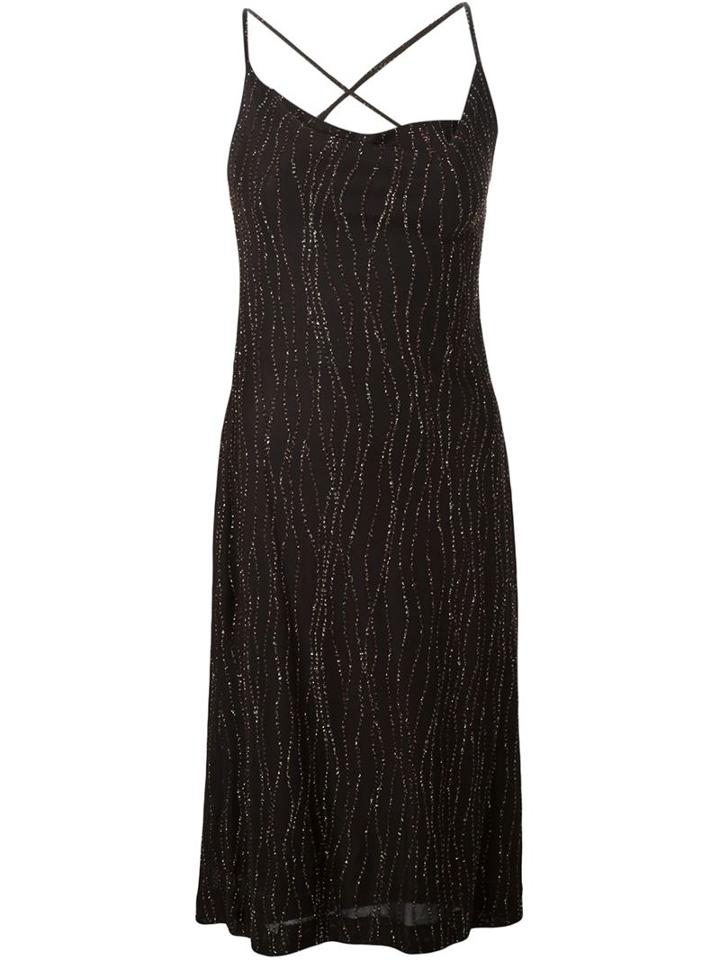 Versus Vintage Beaded Slip Dress
