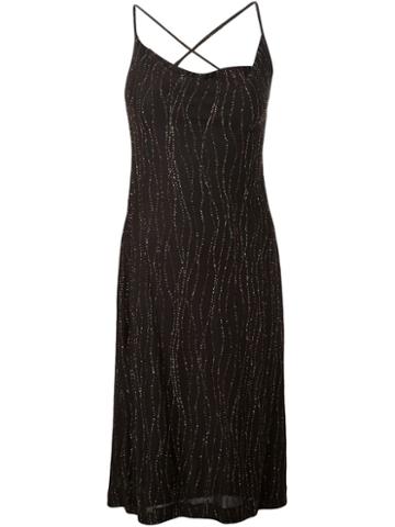 Versus Vintage Beaded Slip Dress