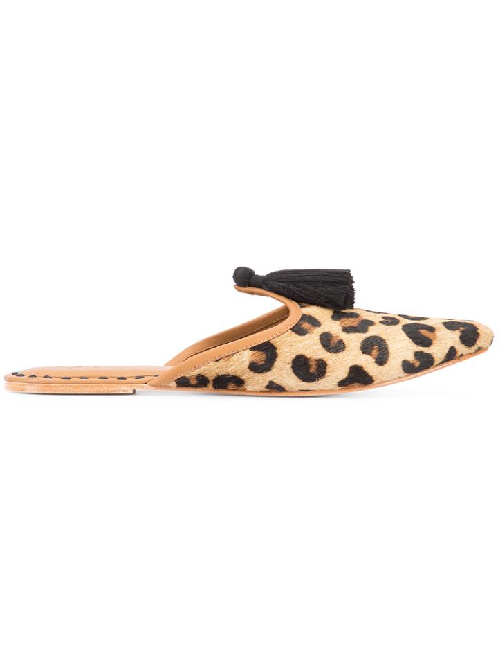 Figue Audrey Mules - Nude & Neutrals