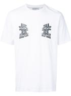 Mirror Logo T-shirt - Men - Cotton - S, White, Cotton, Black Eye Patch