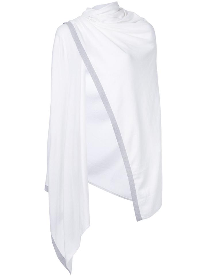 Ginger & Smart Venture Travel Wrap Cape - White