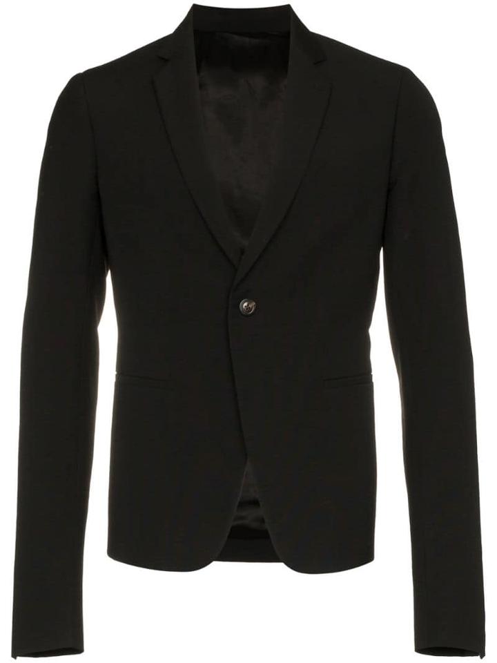 Rick Owens Cropped Blazer - Black