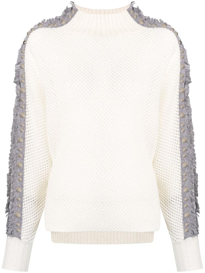 Liu Jo Isidora Sweater - White