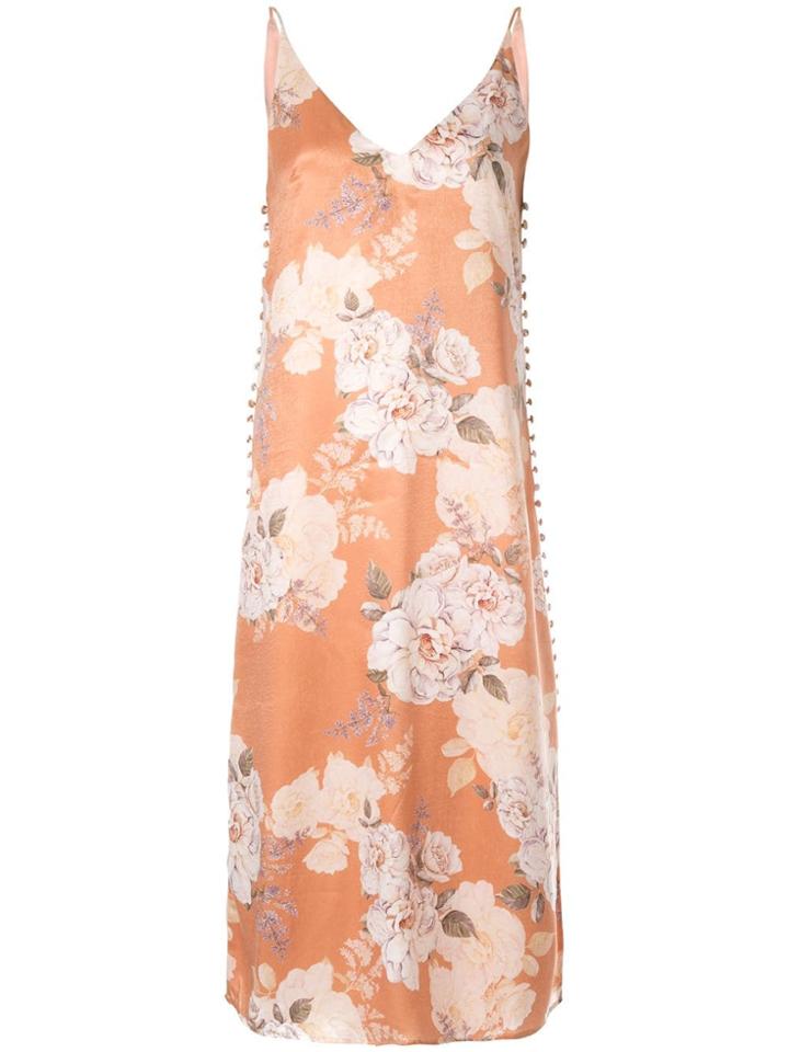 We Are Kindred Frenchie Slip Dress - Orange