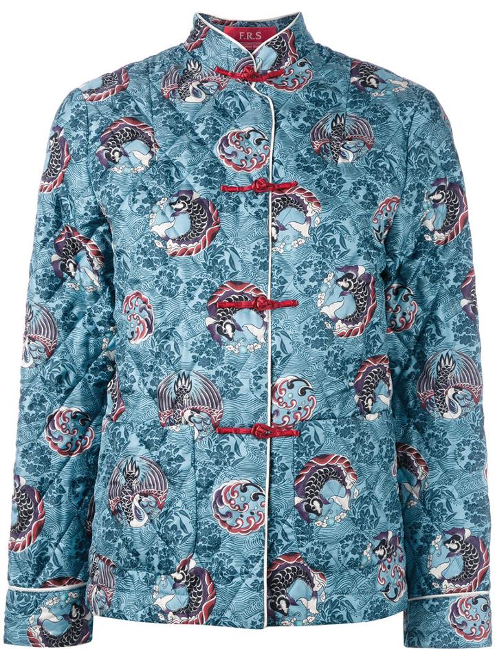 Giapeto Jacket - Women - Silk - L, Blue, Silk, F.r.s For Restless Sleepers