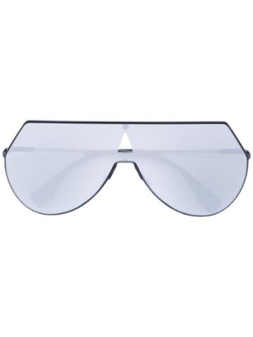 Fendi - Eyeline Sunglasses - Women - Metal (other) - One Size, Black, Metal (other)