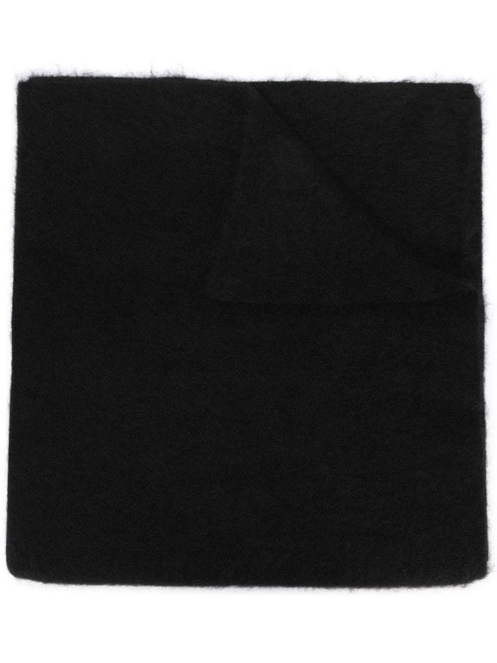 Karl Lagerfeld Karl X Carine Textured Scarf - Black