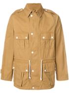 Maison Kitsuné Point-collar Field Jacket - Brown