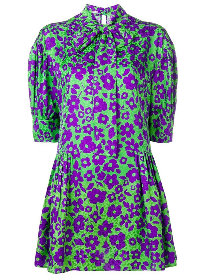 Miu Miu Bow Dress - Green