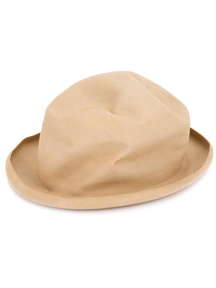 Horisaki Design & Handel Distressed Hat - Nude & Neutrals