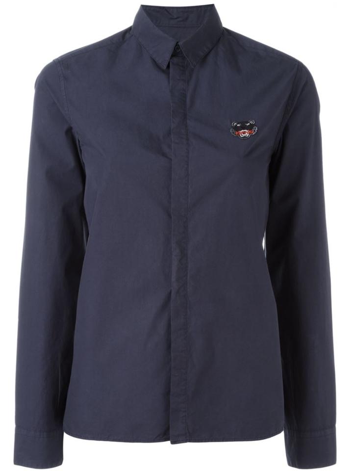 Kenzo 'tiger' Chest Patch Shirt