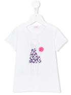 Il Gufo Girl Print T-shirt, Size: 3 Yrs, White