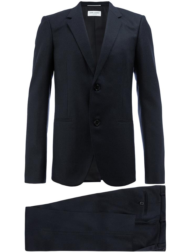 Saint Laurent Classic Formal Suit - Blue