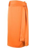 Brognano High-waisted Skirt - Orange