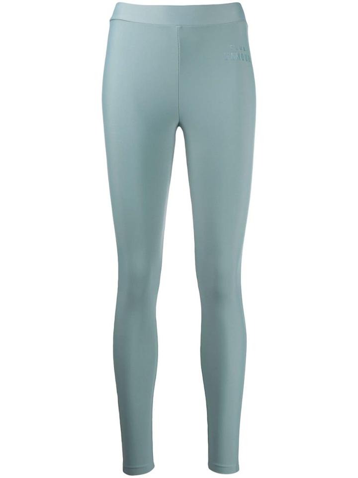 Love Stories Side Logo Stripe Leggings - Blue