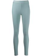 Love Stories Side Logo Stripe Leggings - Blue