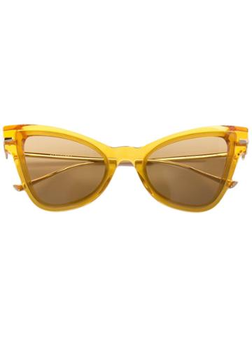 Altuzarra 'winged' Sunglasses - Ocher