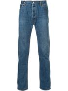 Re/done Straight Leg Jeans - Blue