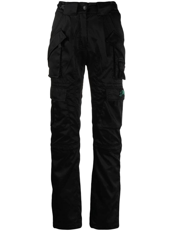 Ottolinger Slim Cargo Trousers - Black