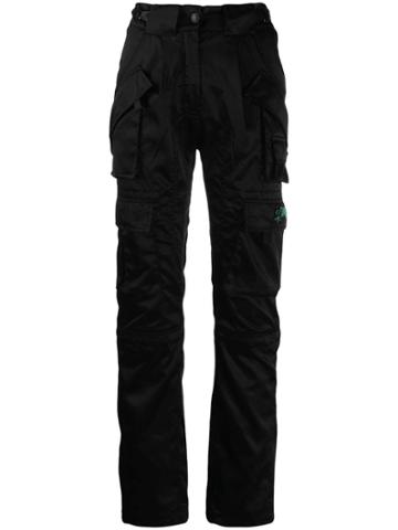 Ottolinger Slim Cargo Trousers - Black
