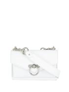 Rebecca Minkoff Metallic Hoop Shoulder Bag - White