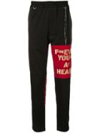 Mastermind Japan 'young At Heart' Track Trousers - Black
