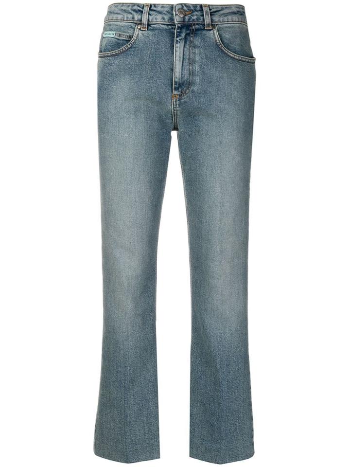 Alexa Chung Straight Fit Jeans - Blue