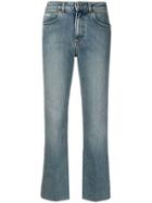 Alexa Chung Straight Fit Jeans - Blue