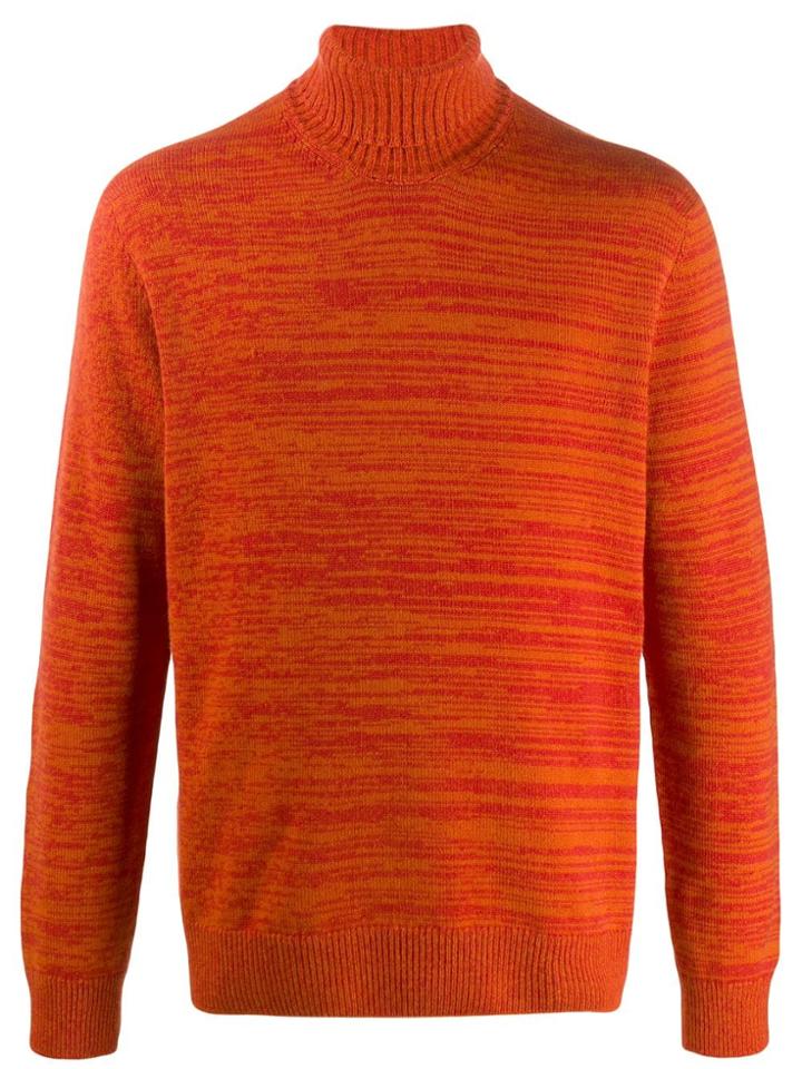 Missoni Cashmere Turtleneck Jumper - Orange
