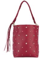 Red Valentino - Stars Studded Shopping Bag - Women - Calf Leather - One Size, Calf Leather