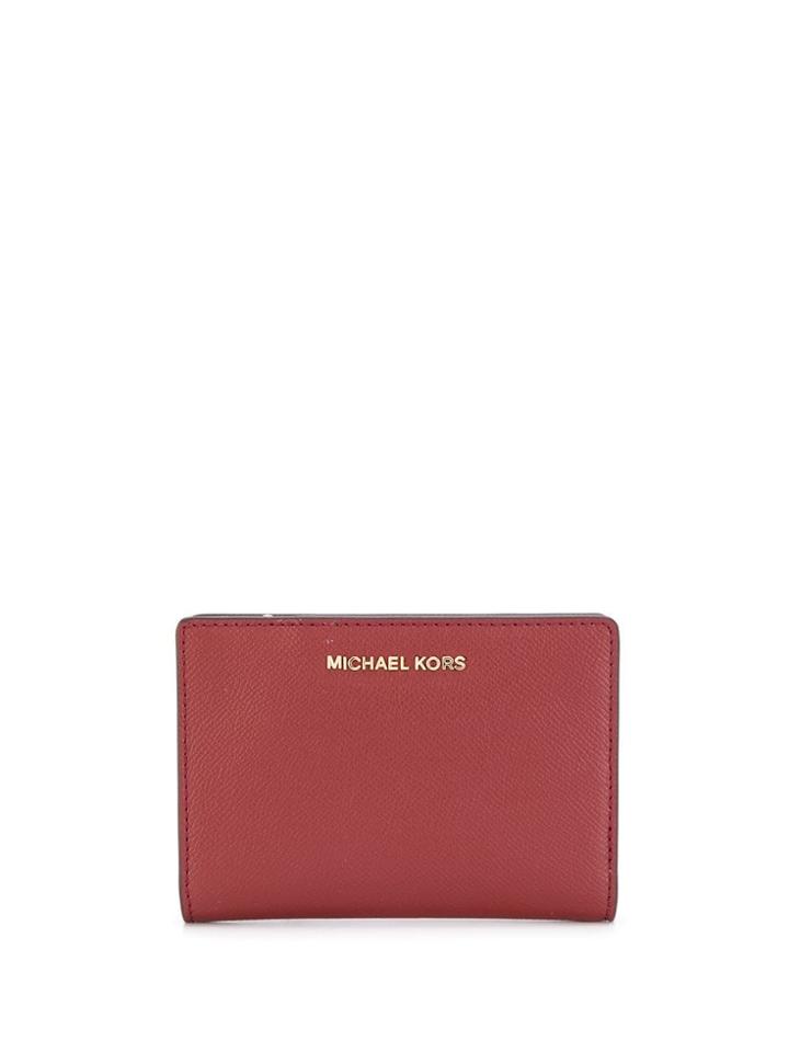Michael Michael Kors Jet Set Carry-all Wallet - Red