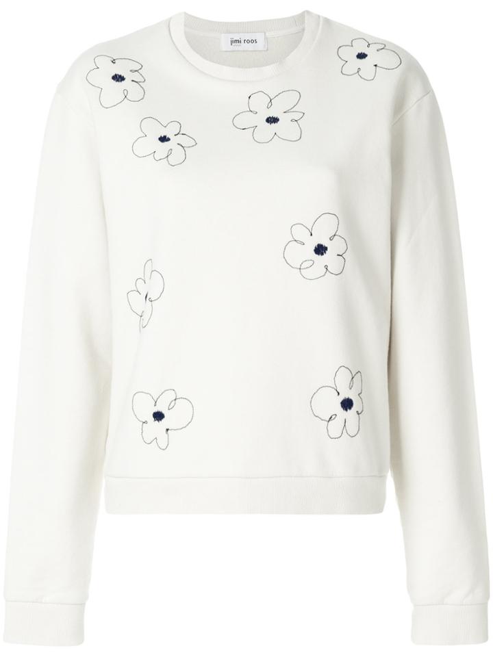 Jimi Roos Flowers Sweatshirt - Nude & Neutrals