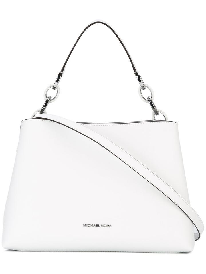 Michael Michael Kors - Cross Body Bag - Women - Calf Leather/metal (other) - One Size, Women's, White, Calf Leather/metal (other)