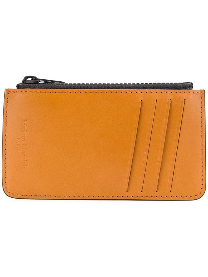 Maison Margiela Top Zip Wallet - Brown
