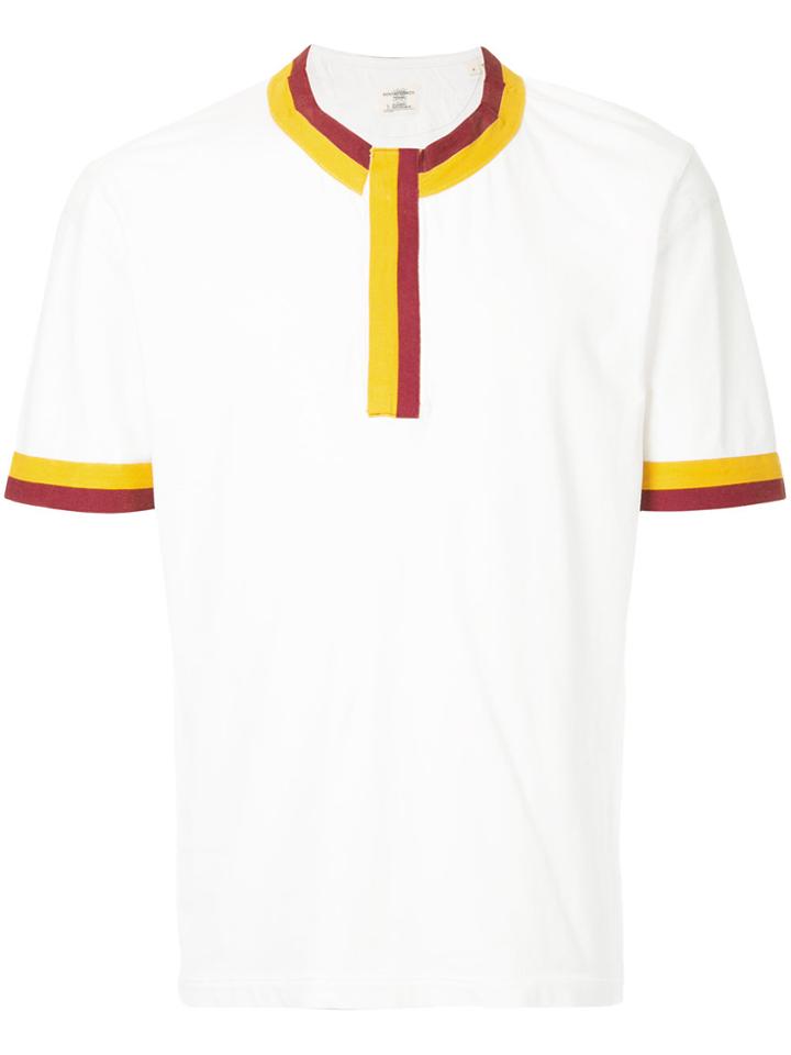 Kent & Curwen Contrast Trim T-shirt - White