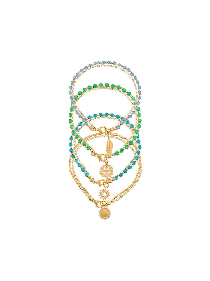 Astley Clarke The Summer Elements Bracelet Stack - Gold