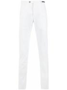 Pt01 Straight-cut Chino Trousers - White