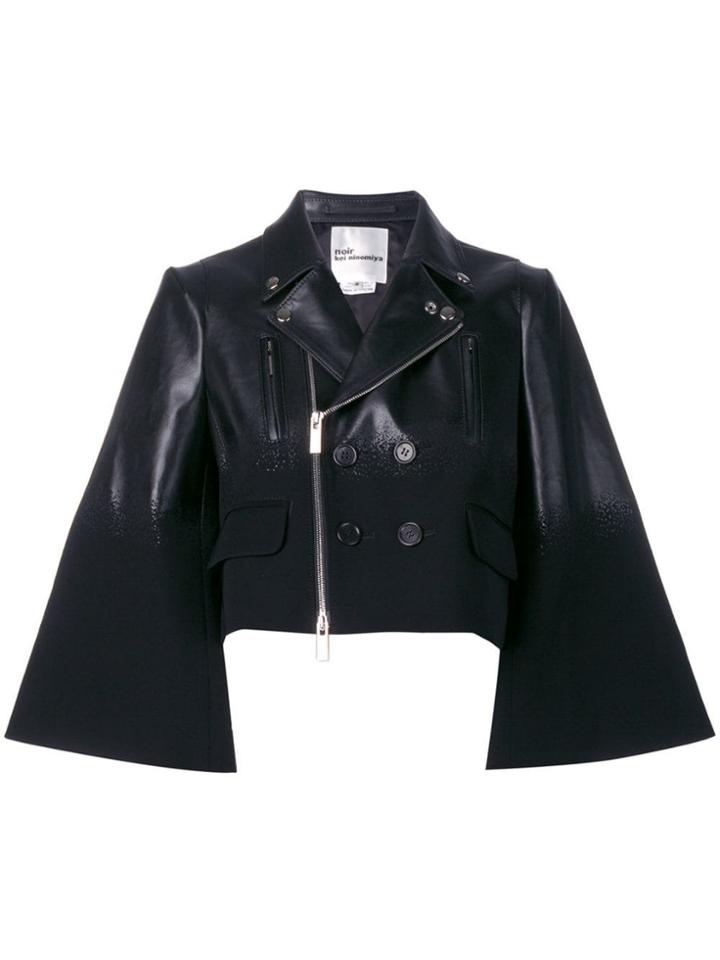 Comme Des Garçons Noir Kei Ninomiya Wide Sleeves Cropped Jacket -