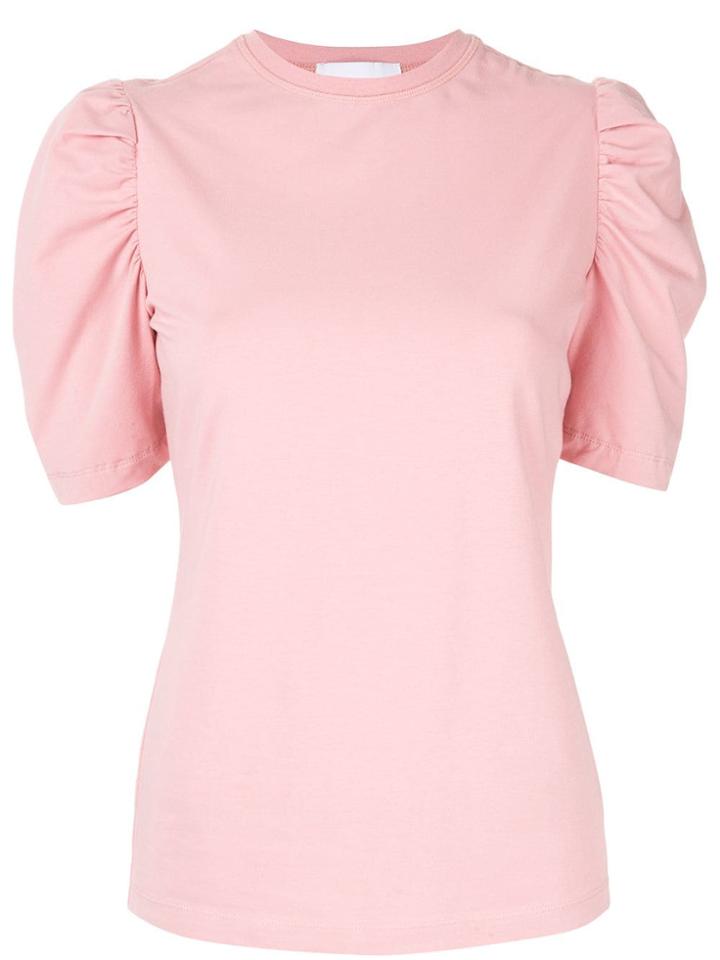 Alice Mccall Real Thing Gathered Sleeve T-shirt - Pink