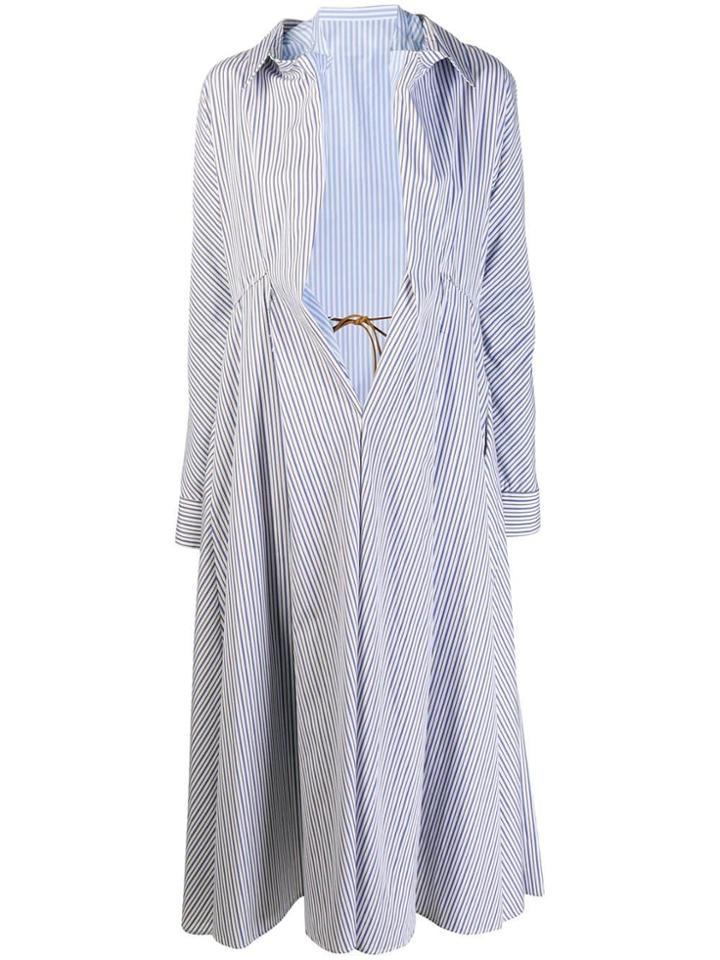 Marni Nougat Illusion Shirt Coat - White