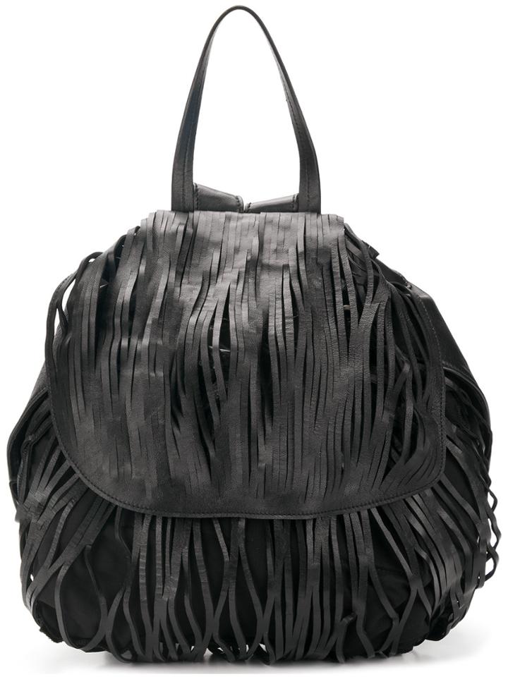 Cutuli Cult Laser Cut Rucksack - Black