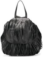 Cutuli Cult Laser Cut Rucksack - Black