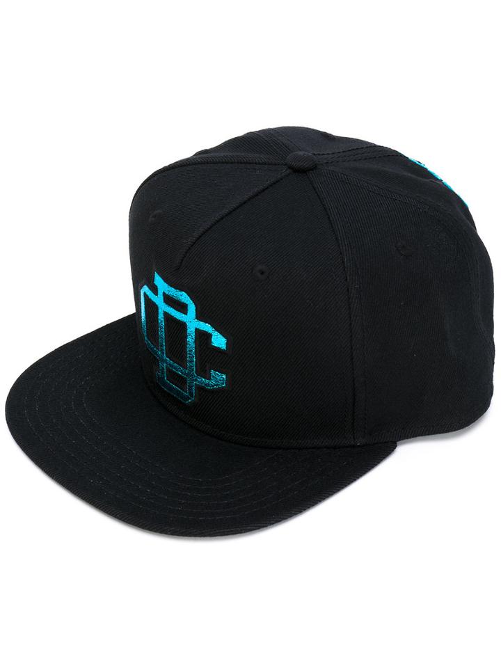 Dsquared2 - Embroidered Cap - Men - Cotton - One Size, Black, Cotton